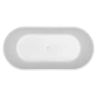 Ванна из искусственного камня Timo Elissa ELISSA1580 160x75 см белый